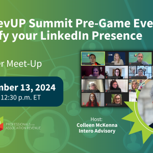 The RevUP Summit Pre-Game Event: Amplify your LinkedIn Presence