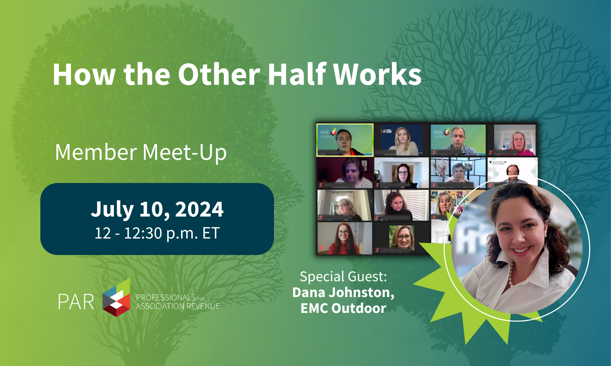 association partnerships: How the Other Half Works, Member Meetup July 10 2024