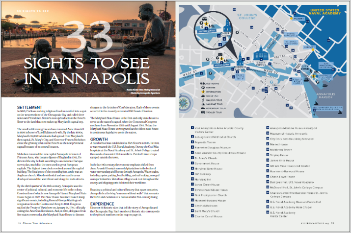 visit annapolis cover